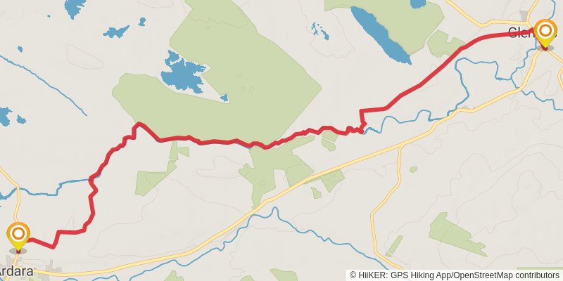 Bluestack Way stage 3 Map
