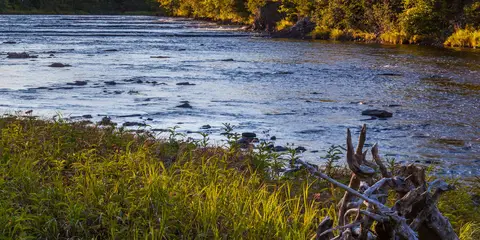An image depicting the trail Houlton - Fort Fairfield and its surrounding area.