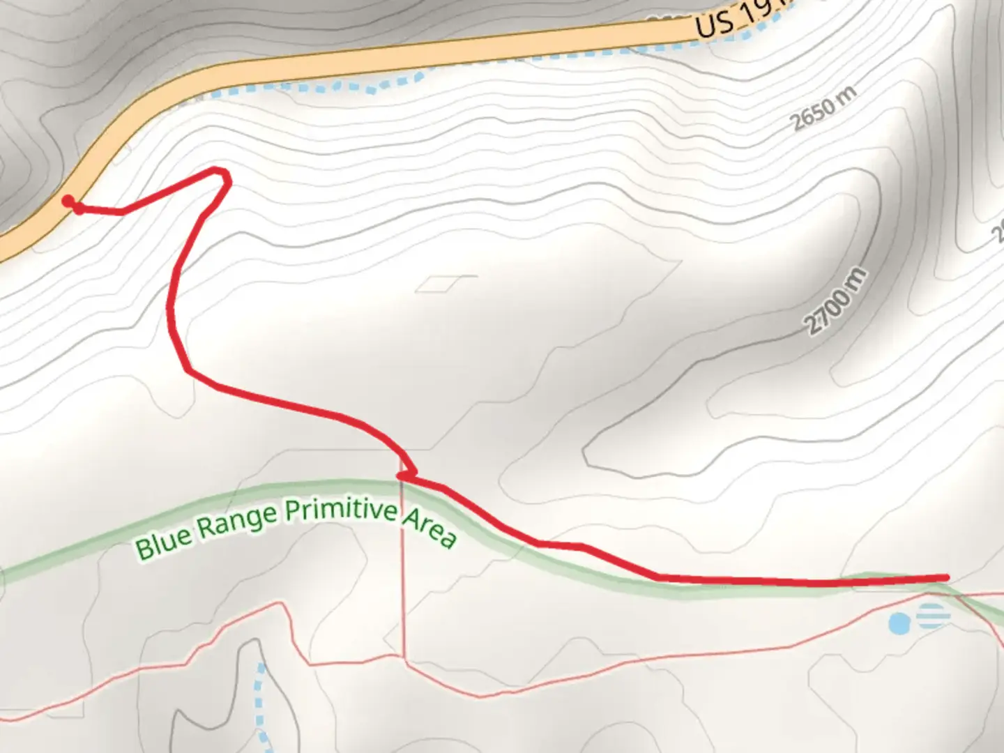 An image depicting the trail P - Bar Lake Trail and its surrounding area.