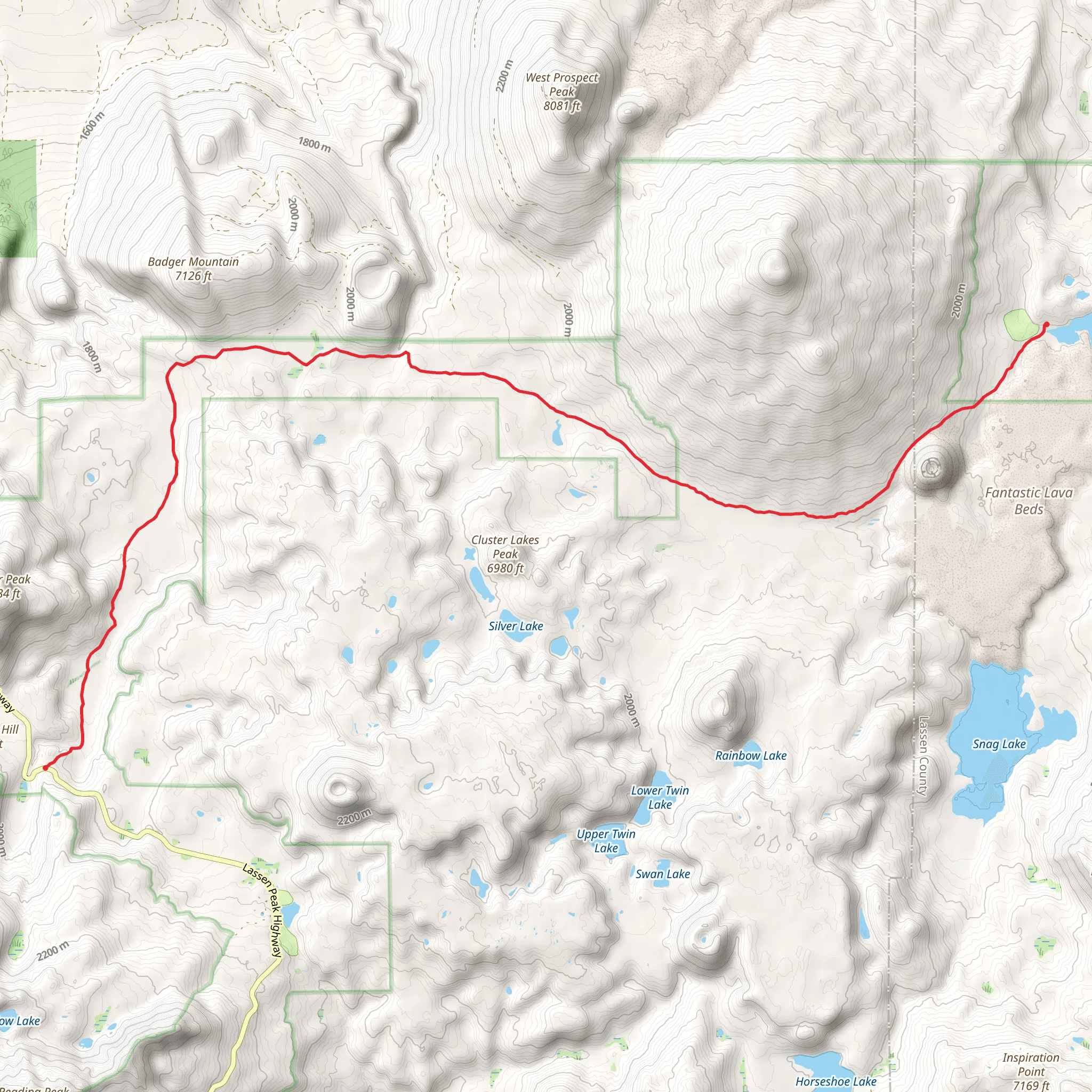 Nobles Emigrant Trail - East mobile static map