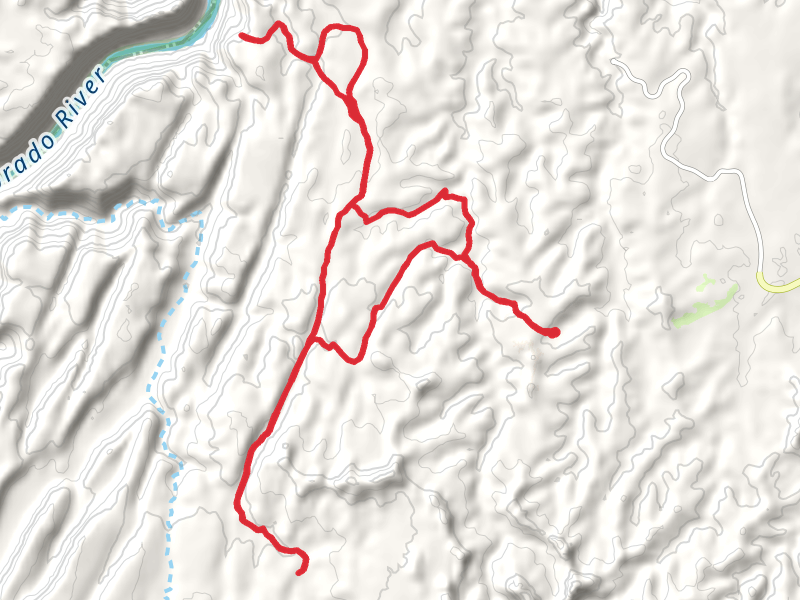 Devil's Lane, Confluence Overlook and Devils Canyon Loop