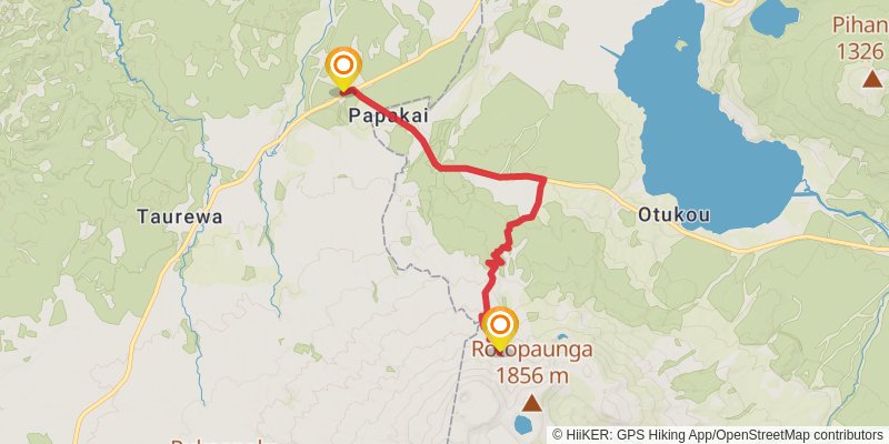 Whanganui Journey stage 4 Map