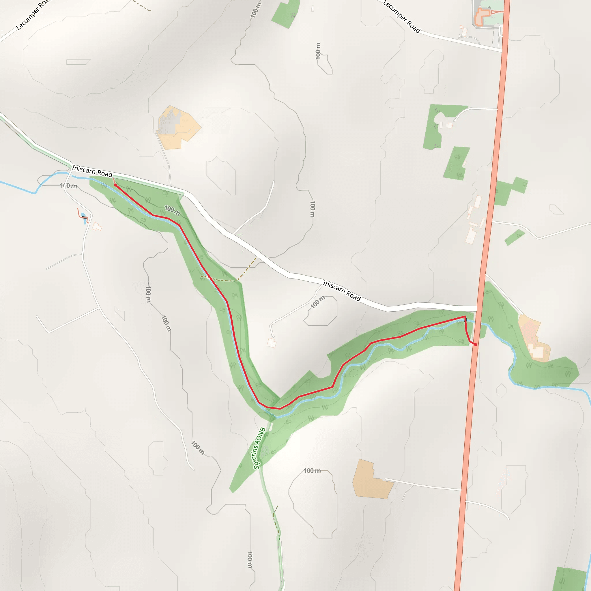 Reubens Glen mobile static map