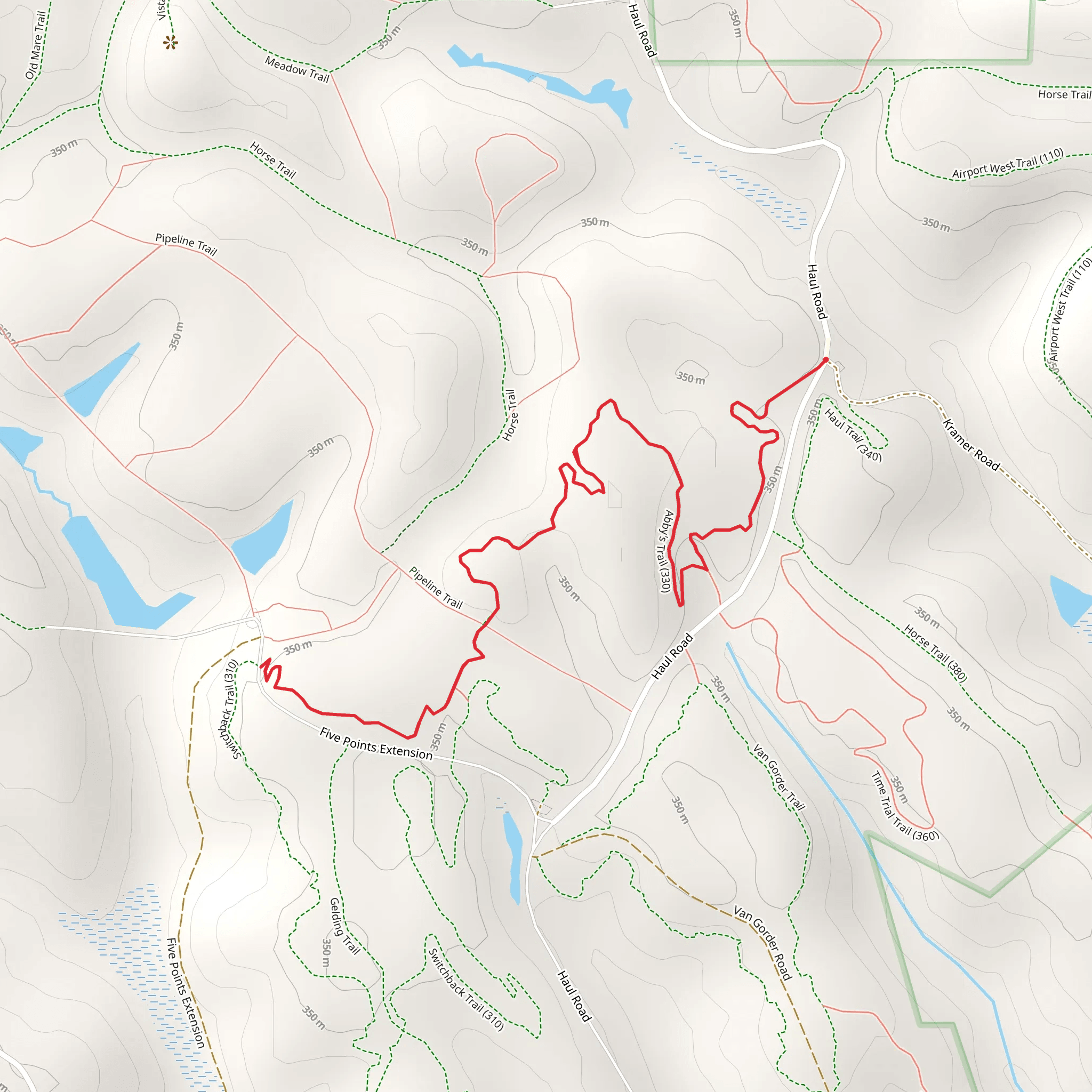 Abby's Trail - 330 mobile static map