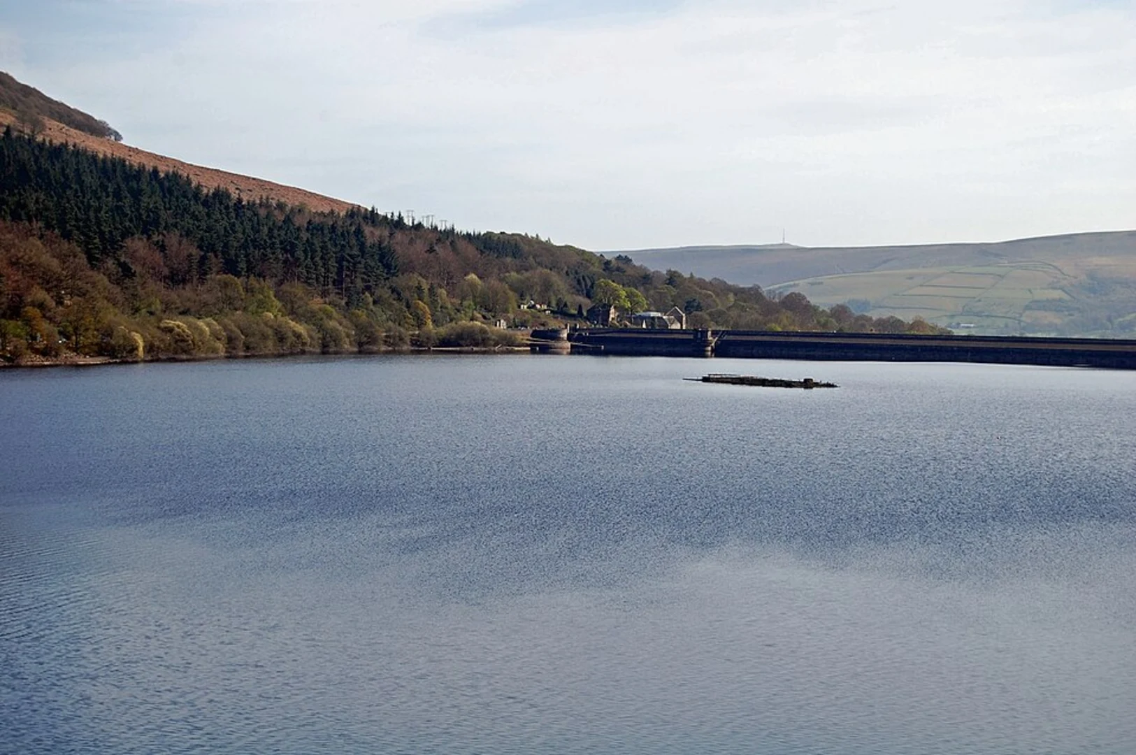 An image depicting the trail Ladybower Reservoir and Lockerbrook Coppice and its surrounding area.