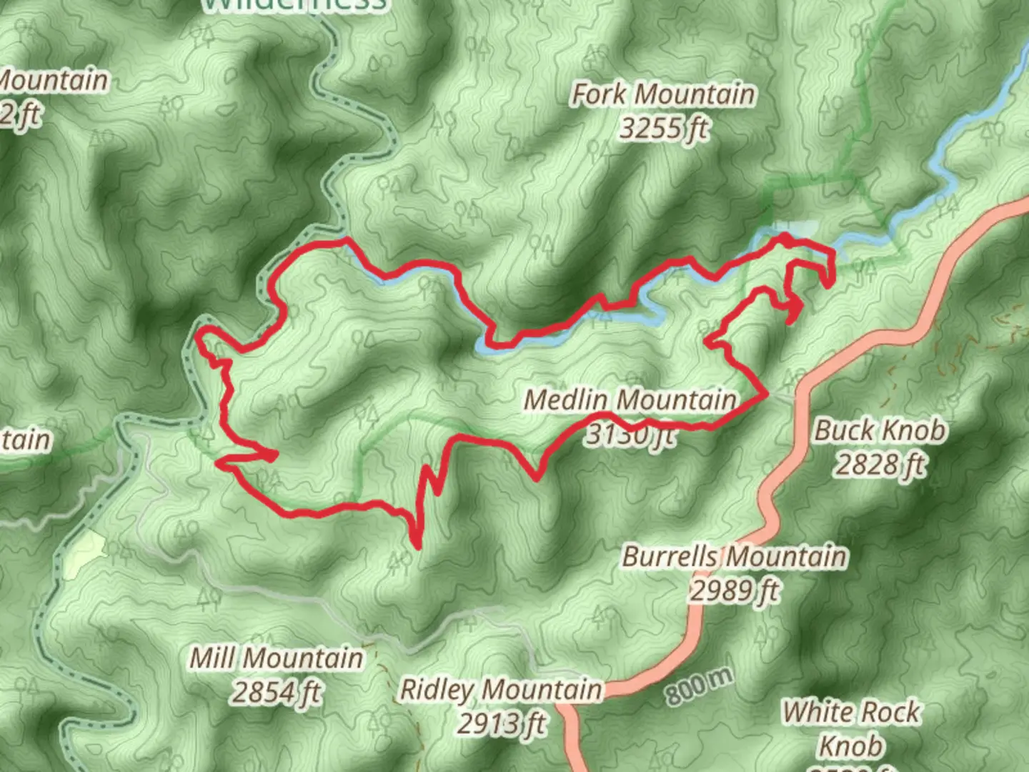 An image depicting the trail East Fork and Foothills Loop Trail and its surrounding area.