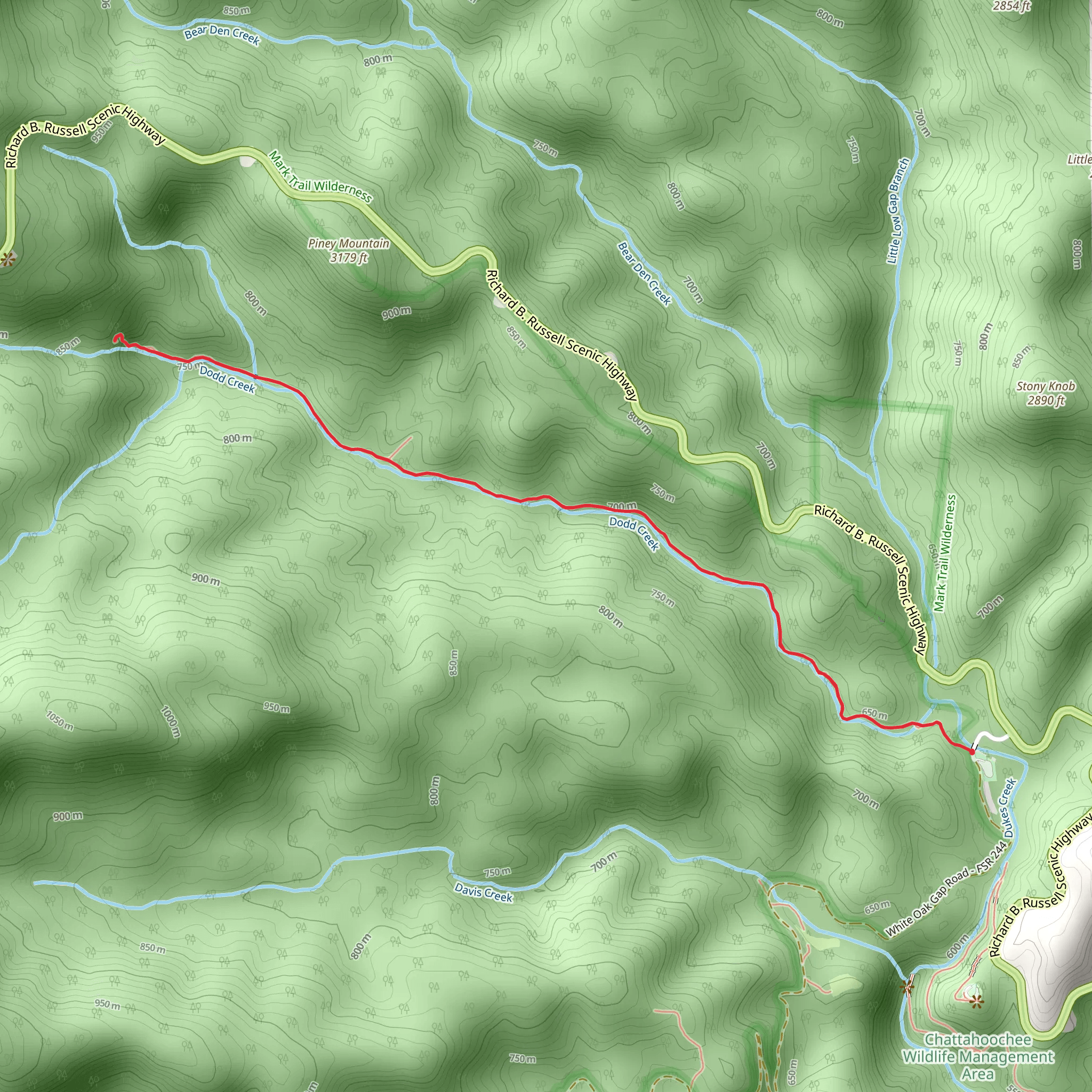 Raven Cliffs mobile static map