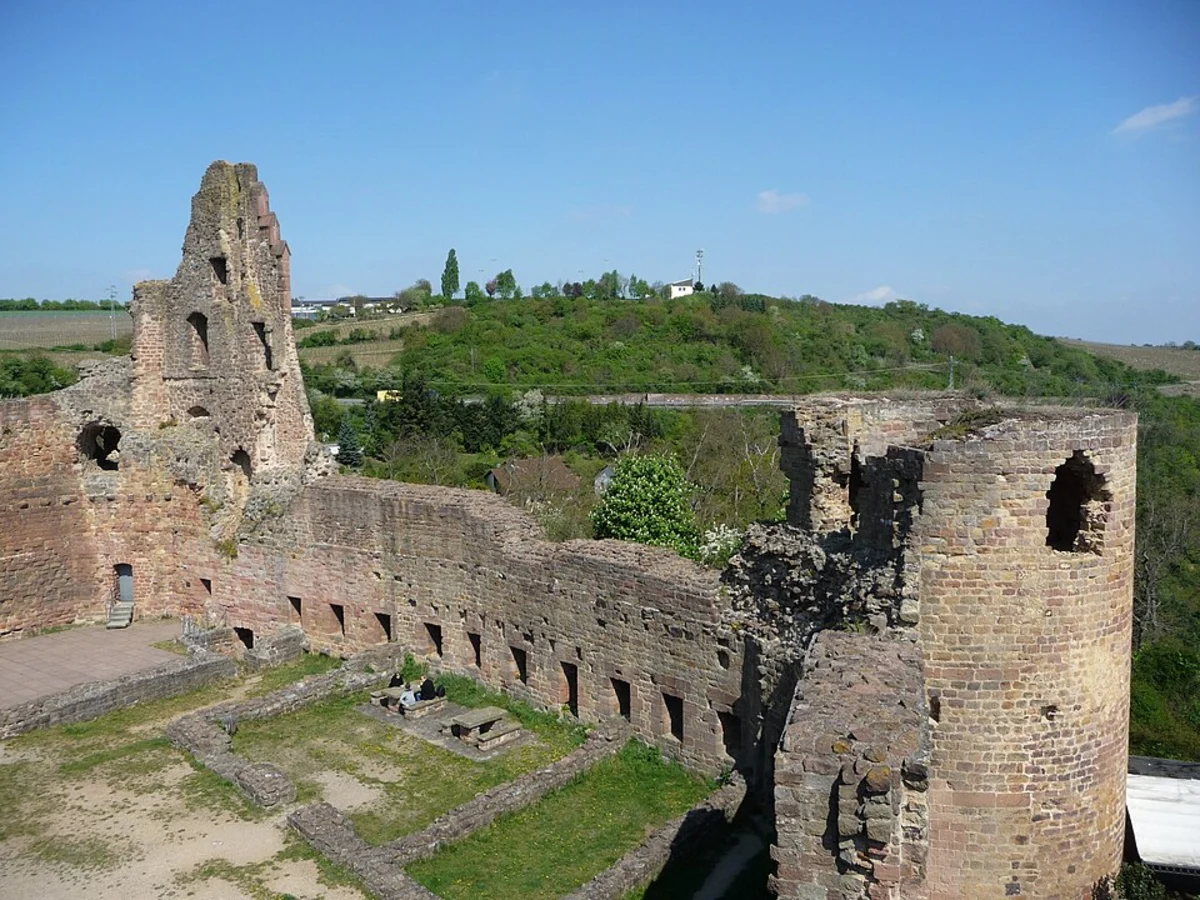 Maihof via Pfalzerwald Gruener Balken