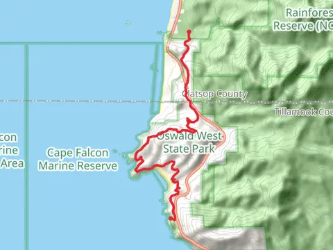 Treasure Cove - Devil's Cauldron - Elk Flats Trail