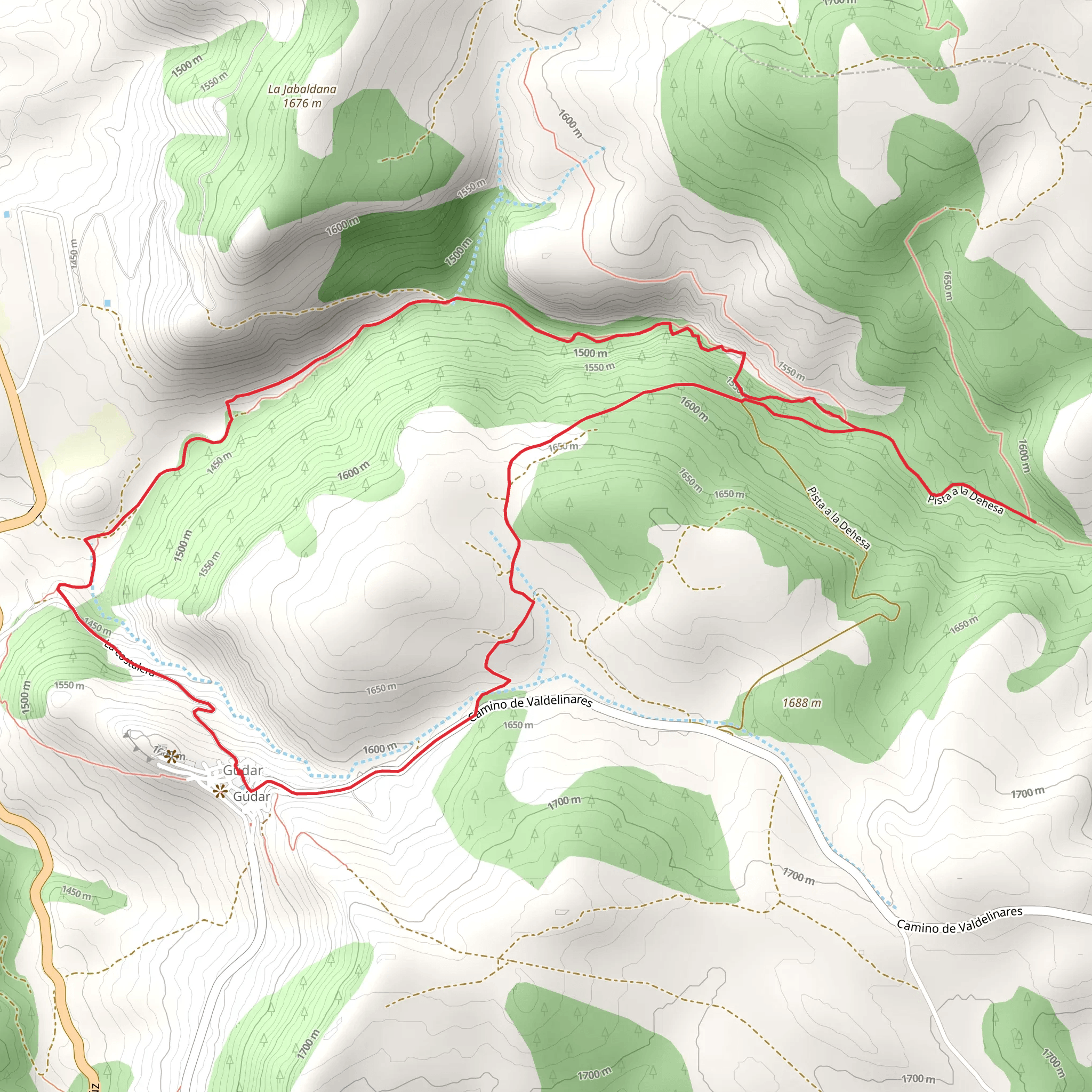 Gudar PR TE 033a mobile static map