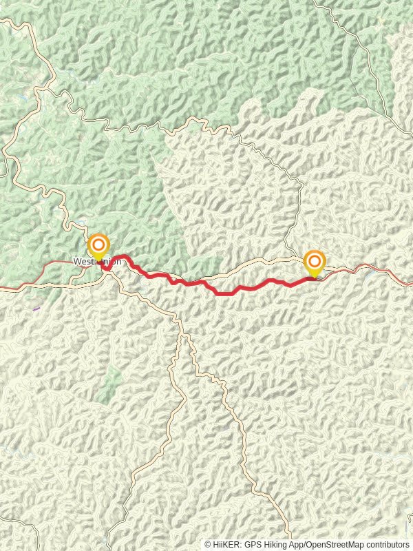 North Bend Rail Trail - Salem