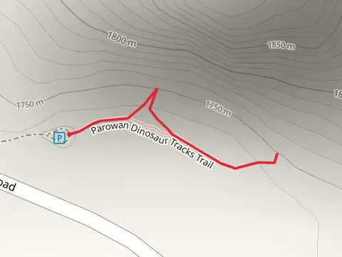 Parowan Dinosaur Tracks Trail