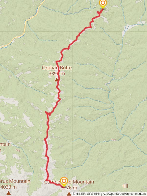Blackhawk Co Trail and Highline Co Trail