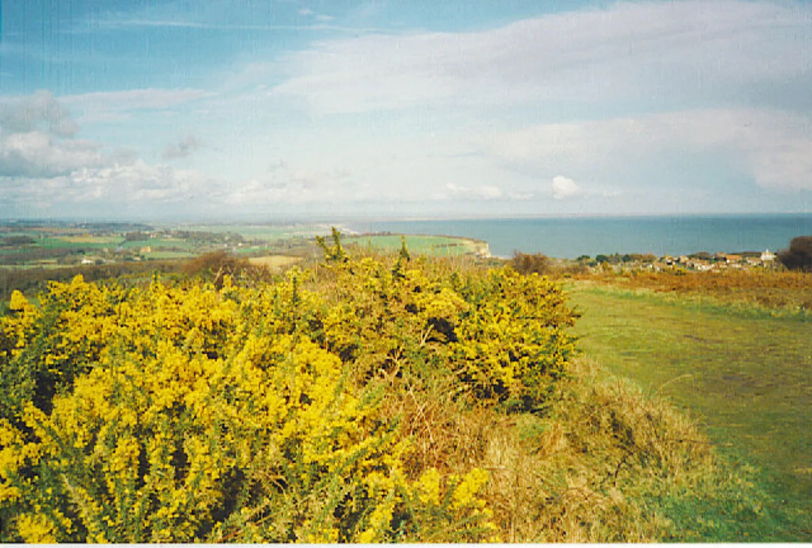 An image depicting the trail Hastings Country Park Short Loop and its surrounding area.