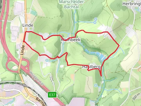 Marscheider Bach via Wuppertaler Rundweg