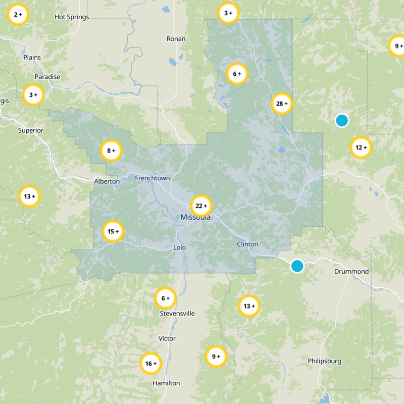 Missoula County Static Map
