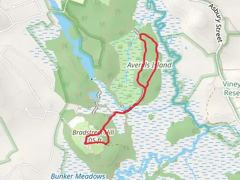 Averill's Island Loop Trail and Innermost Trail Loop