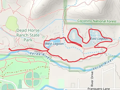 East and West Lagoon Loop