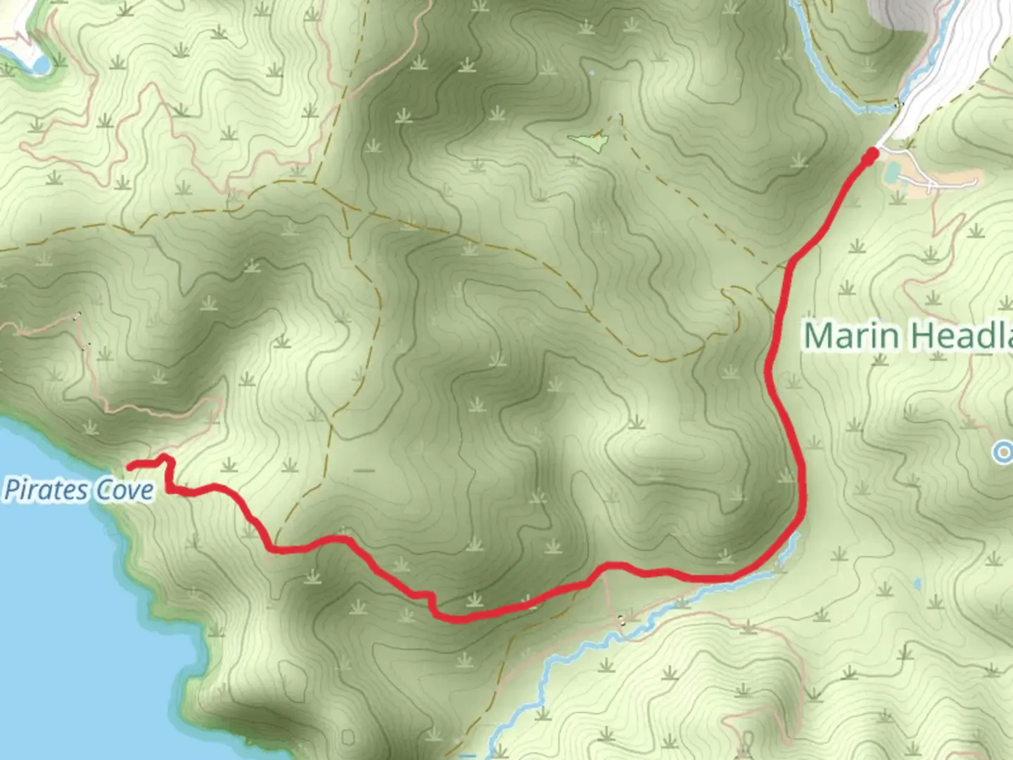An image depicting the trail California Coastal Trail and its surrounding area.