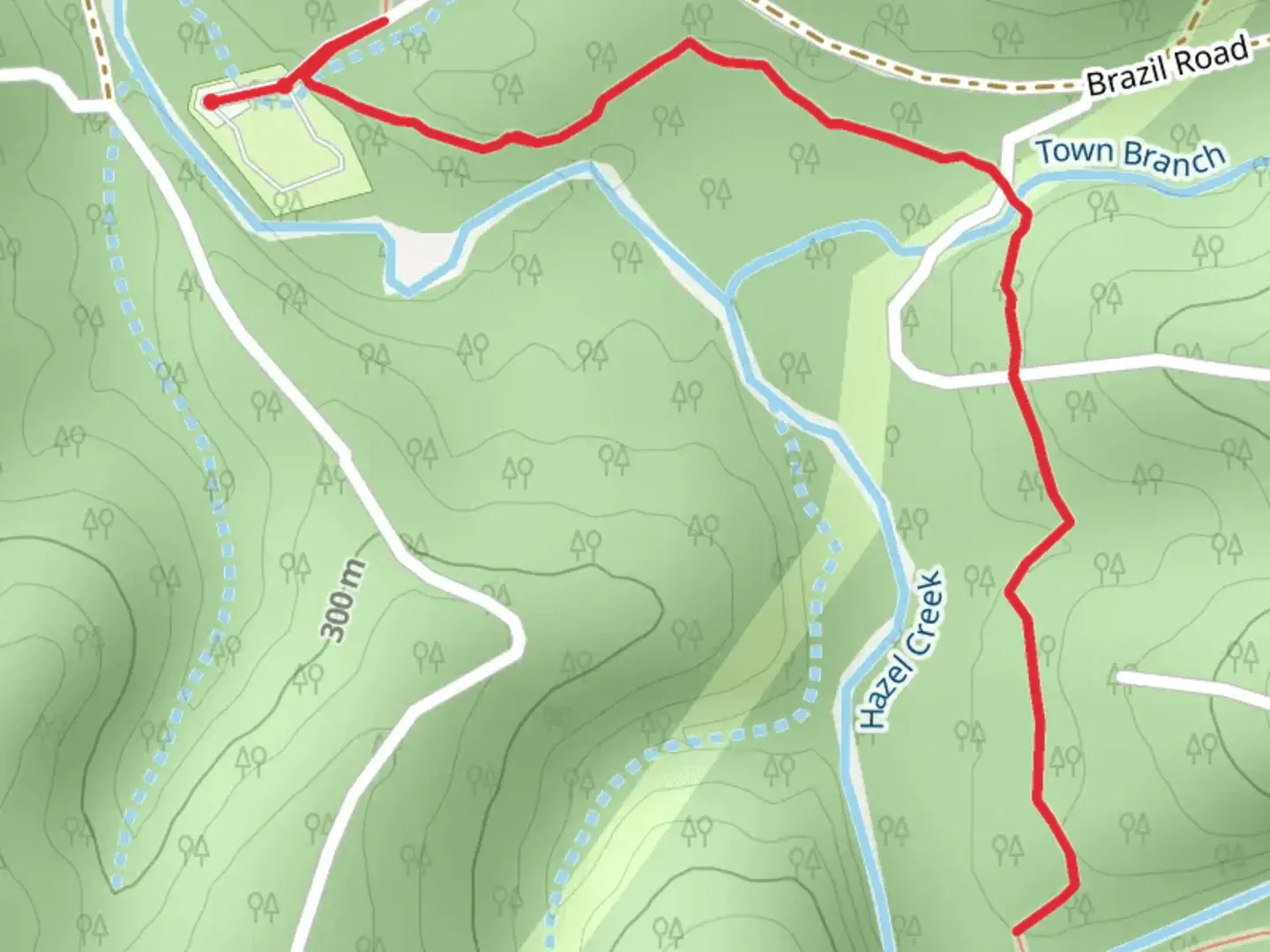 An image depicting the trail Ozark Trail - Trace Creek Section and its surrounding area.