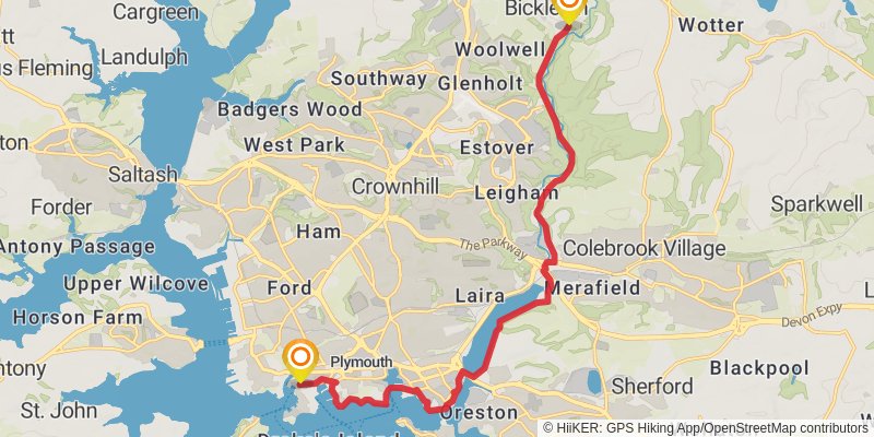 Drake's Trail stage 2 Map