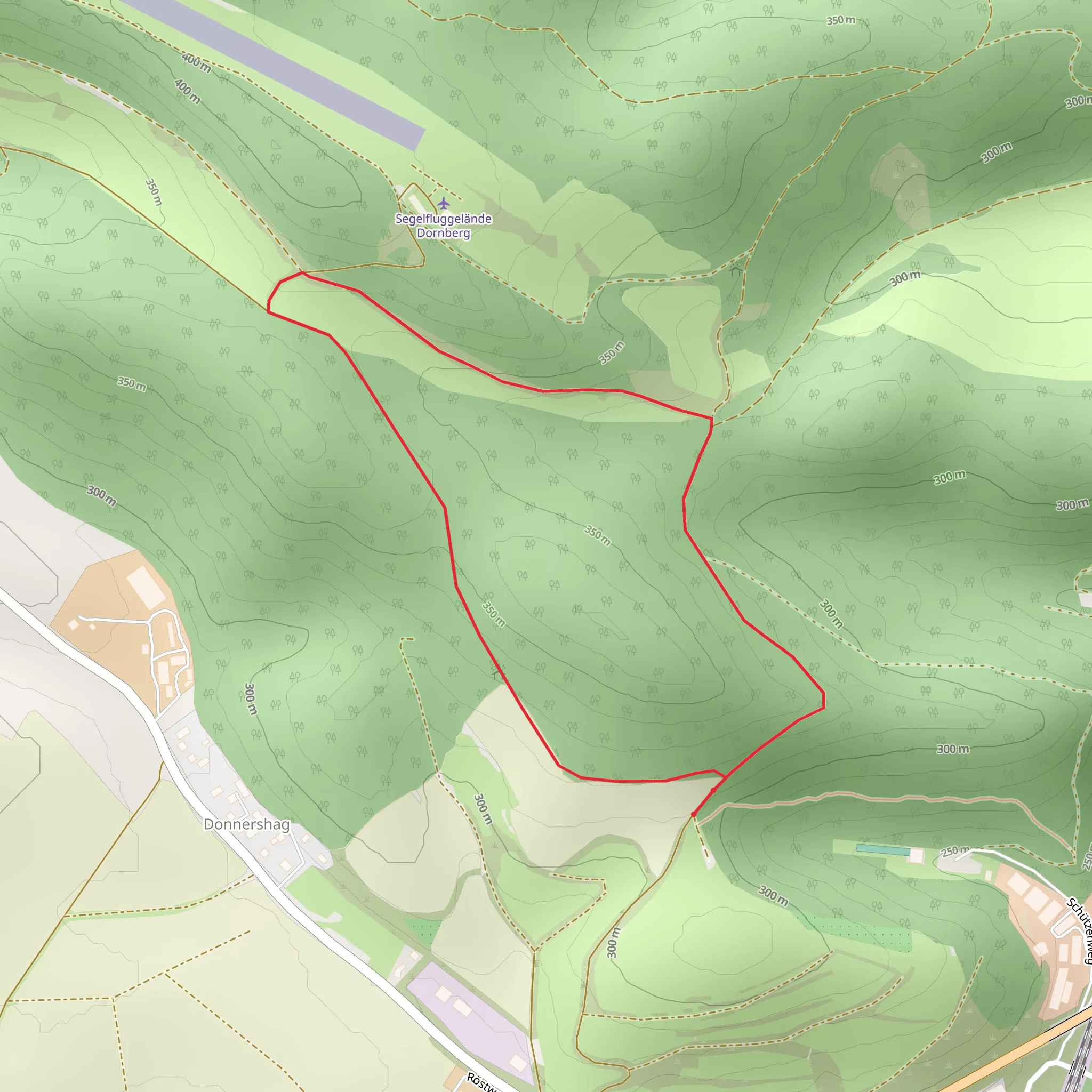 Rodenberg Loop mobile static map