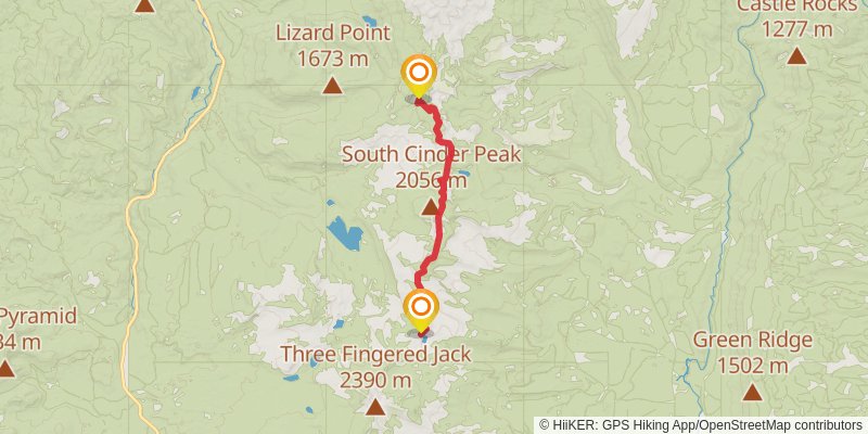 Ultra Pedestrian North Loop stage 146 Map