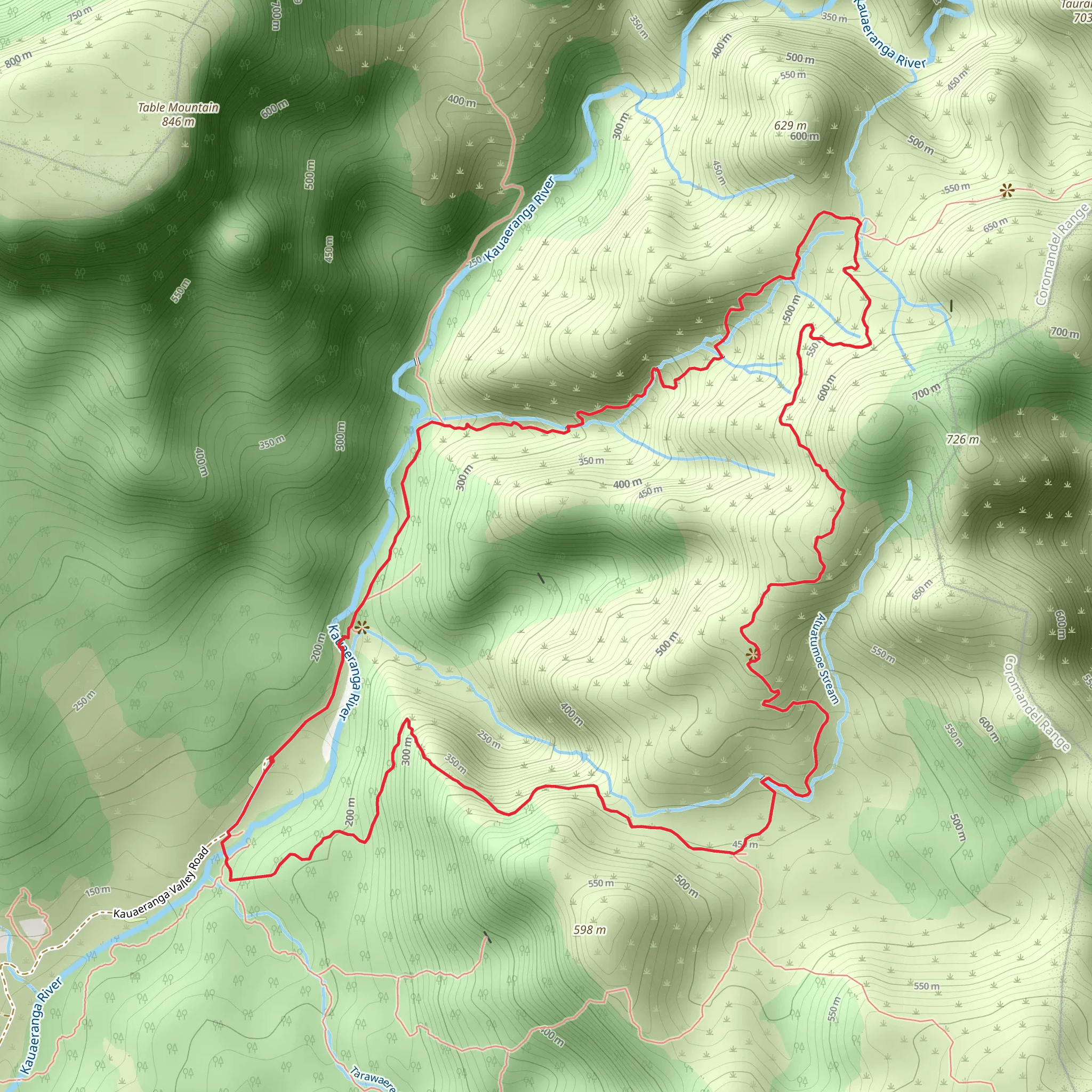 Billygoat Circuit mobile static map
