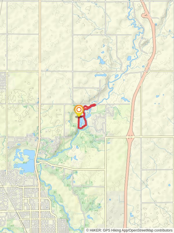 Peterson Lake via Red Trail and Green Trail