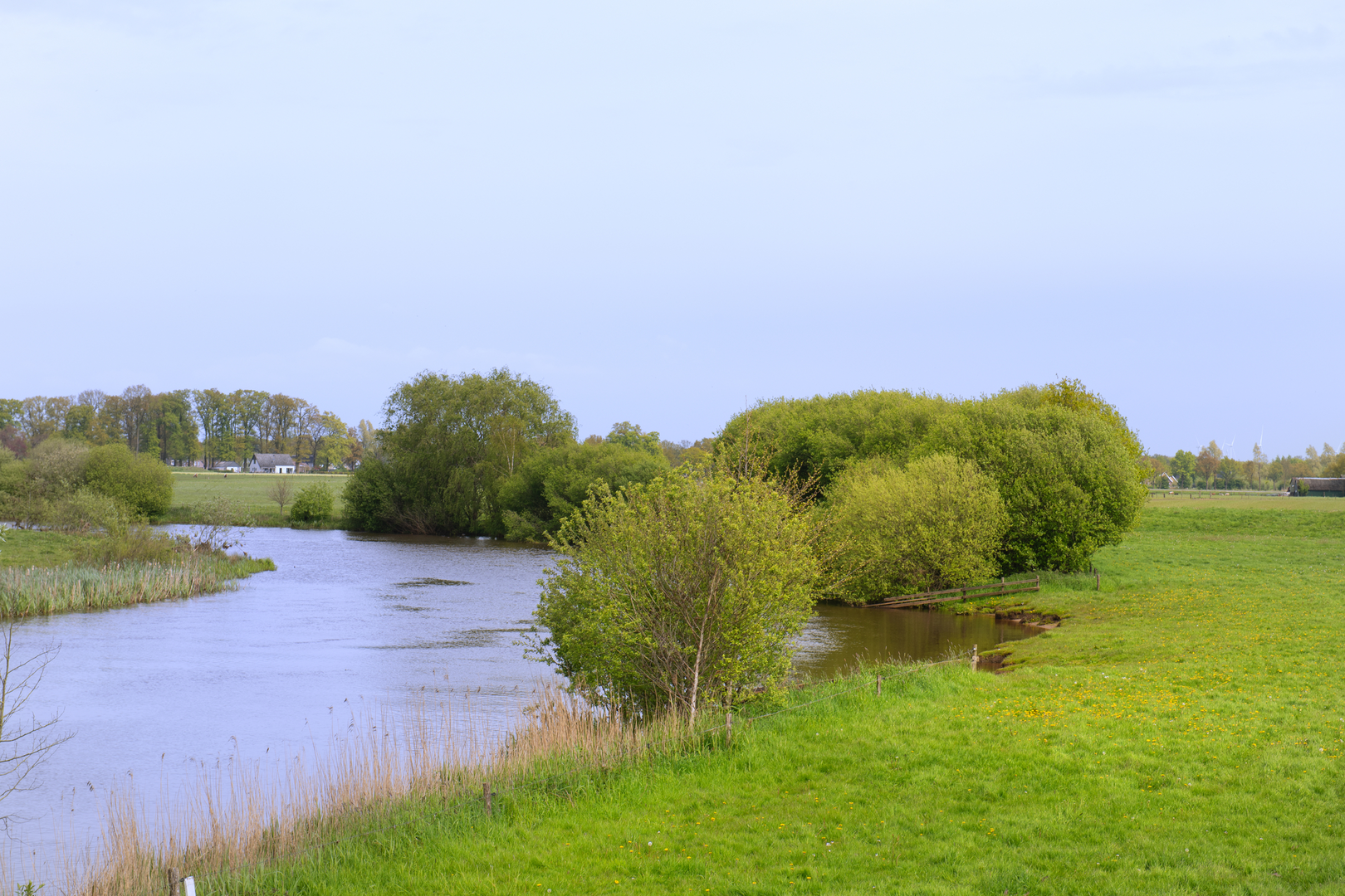 An image depicting the trail Overijsselse Hout and Buitenhof Loop and its surrounding area.