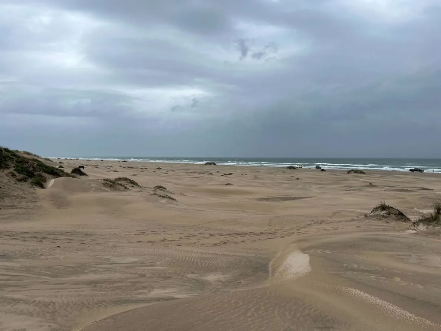 An image depicting the trail UFO Beach out and back and its surrounding area.