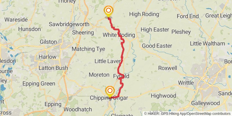 Three Forests Way stage 2 Map