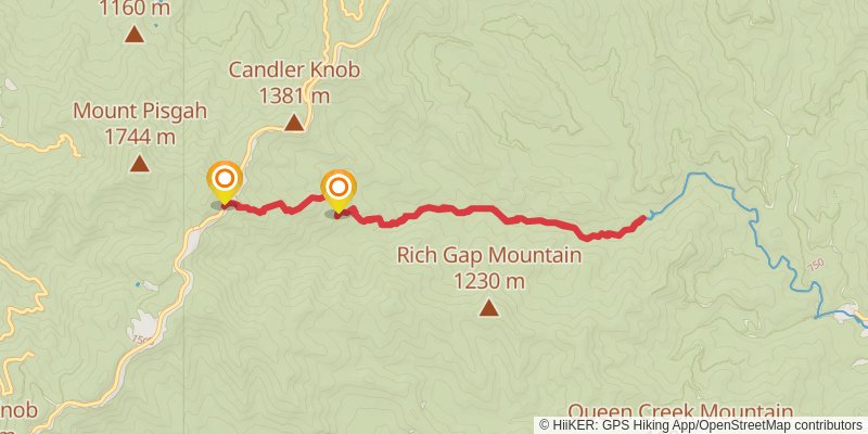 Big Creek Trail stage 2 Map