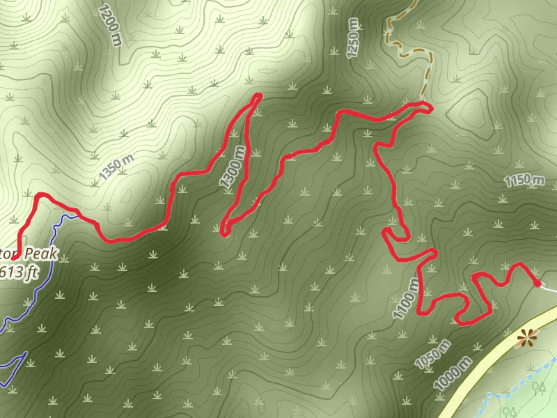 Morton Peak via Santa Ana River Trail