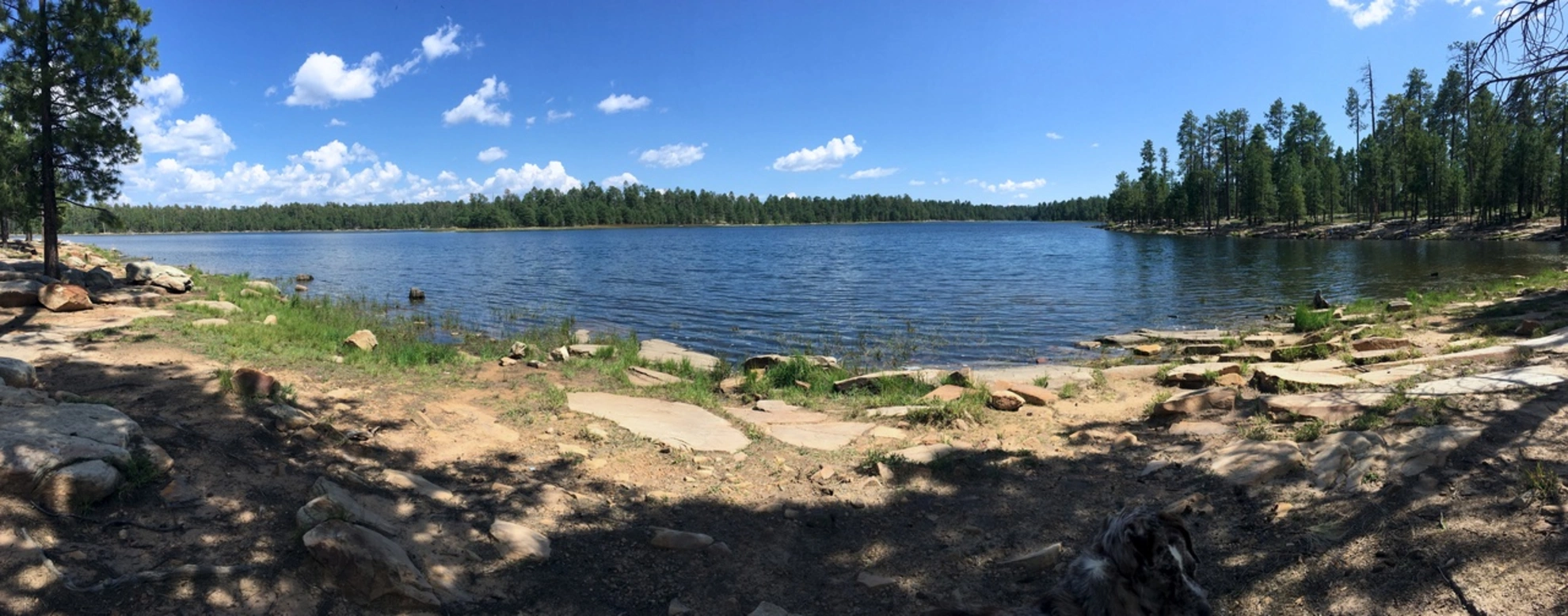 An image depicting the trail Fisherman Trail and its surrounding area.