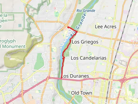 Rio Grande via Aldo Leopold Trail