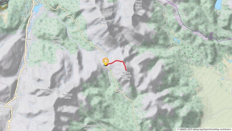 Boreas Mountain via Boreas Pass