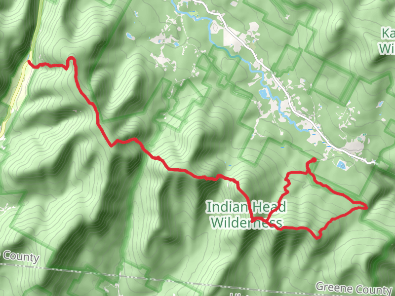 Indian Head to Plateau Mountain Devils Path