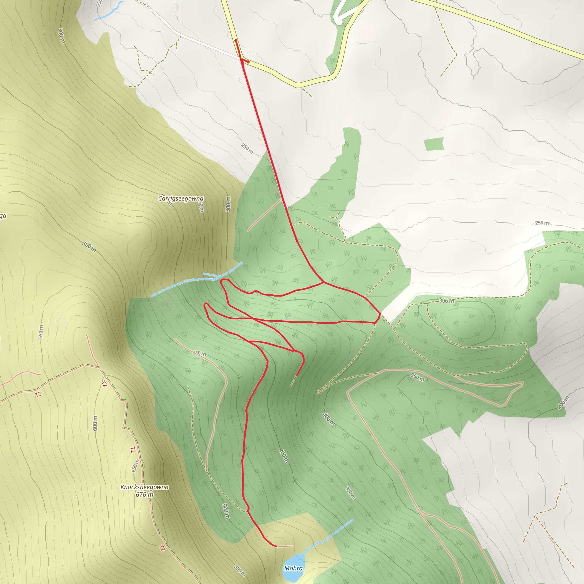 Lough Mohra mobile static map