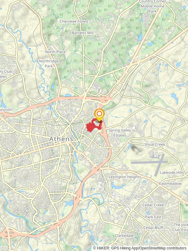 Widespread and Green Loop in Walker Park Loop