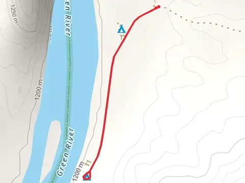 Hard Scrabble Camp Trail