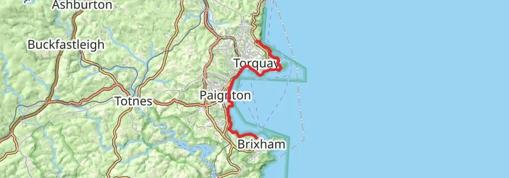 South West Coast Path stage 41 Map