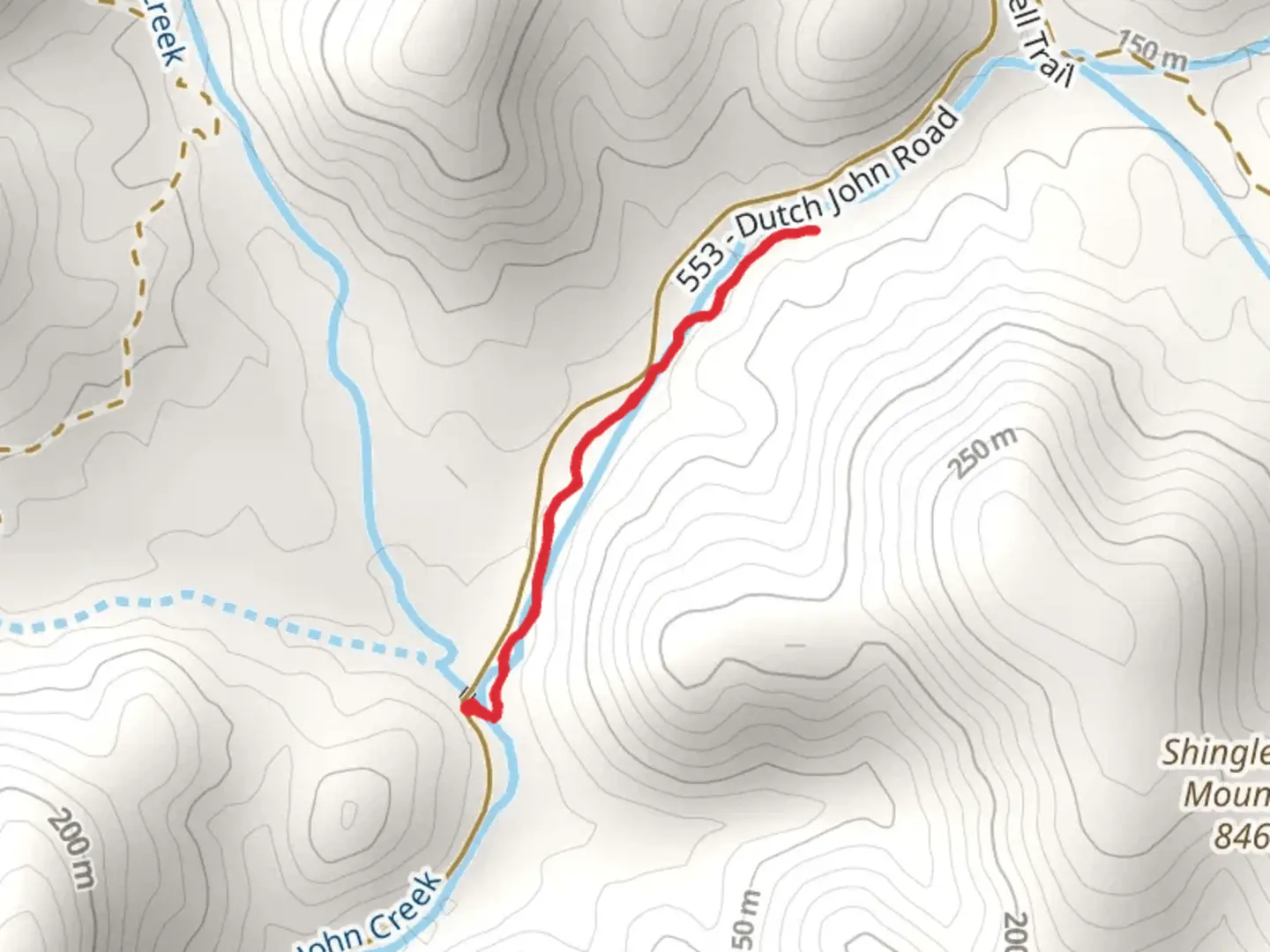 An image depicting the trail Berner Trail and its surrounding area.