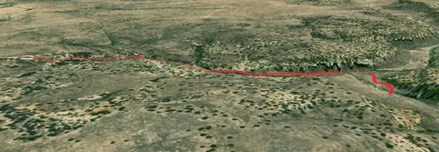 An image depicting the trail Vogel Canyon Trail and its surrounding area.