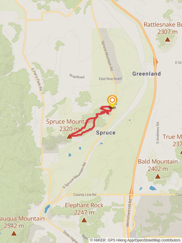 Eagle Pass and Spruce Mountain Loop Trail