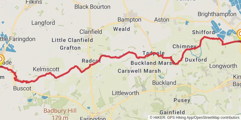 Thames Path stage 3 Map