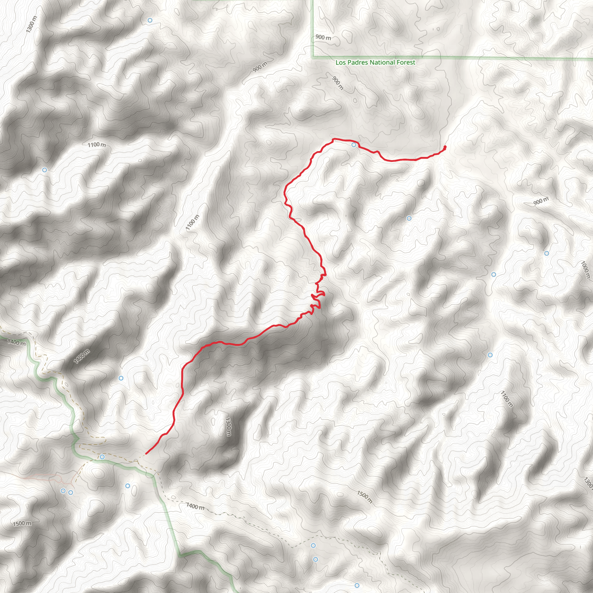 Rocky Ridge Trail mobile static map