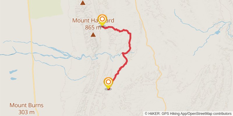 Heysen Trail stage 56 Map