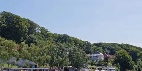 An image depicting the trail Julsø Loop and its surrounding area.