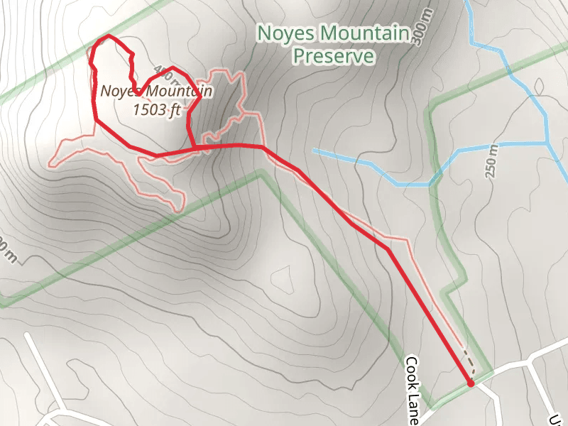 Noyes Mountain Trail